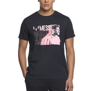 Messi Greatest of All time Black Graphic T Shirt size XL